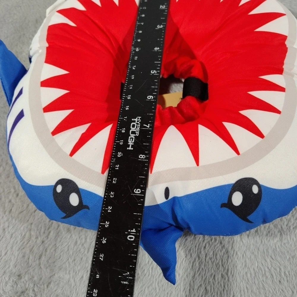 Beauty Zoo‎ Shark Surgical Collar Medium Dog/Cat Adjustable Comfortable Soft